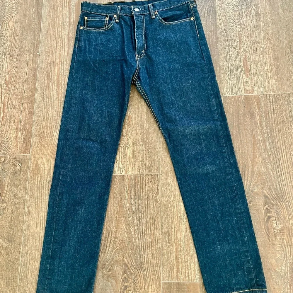 Levi's Dark Blue Straight Jeans
